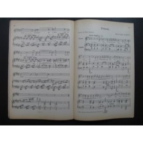 FAURÉ Gabriel 20 Mélodies vol 3 Chant Piano 1943