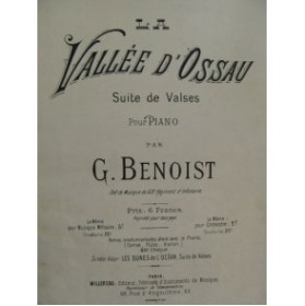 BENOIST G. La Vallée d'Ossau Piano