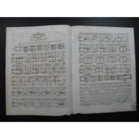 MONTFORT A. Polichinelle No 5 Chant Piano ca1840
