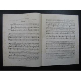 PUGET Loïsa A la Grâce de Dieu Chant Piano ca1850