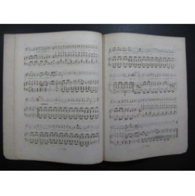 GORDIGIANI La Bianchina Canto Popolare Toscano Chant Piano ca1850