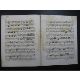 CRAMER Henri Les Huguenots Piano XIXe siècle