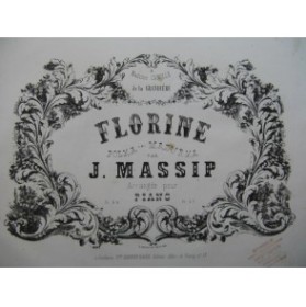 MASSIP Jules Florine Piano XIXe siècle