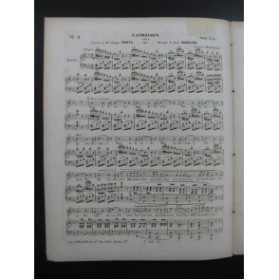 HENRION Paul L'Andaloux Chant Piano ca1851