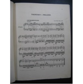 FAUST Carl Theresen Walzer Piano XIXe siècle