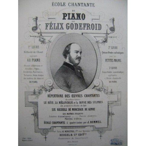 GODEFROID Félix Tyrolienne Favorite Piano XIXe siècle