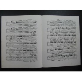 CROISEZ Alexandre La Chanson de l'Exilé Piano 1855