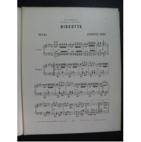 BOSC Auguste Biscotte Piano