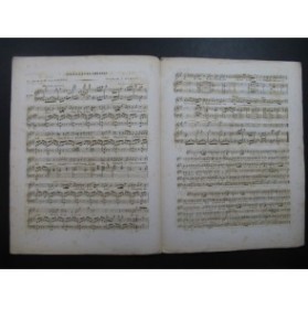 HALÉVY F. Nizza la Calabraise Chant Piano ca1840