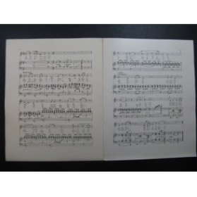 MOUSSORGSKY M. Aux bords du Don Chant Piano 1911
