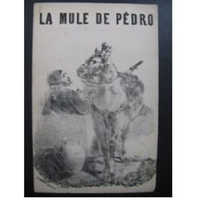 MASSE Victor La Mule de Pedro Nanteuil Chant XIXe
