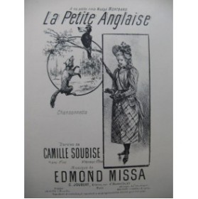 MISSA Edmond La Petite Anglaise Chant Piano