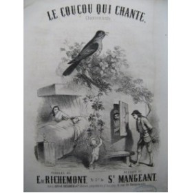 MANGEANT Sylvain Le Coucou qui chante Chant Piano ca1858
