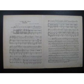 HUSTACHE R. L. La Tour des Preux Chant Piano XIXe