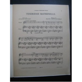 SAMUEL ROUSSEAU Marcel Tendresse Maternelle Chant Piano