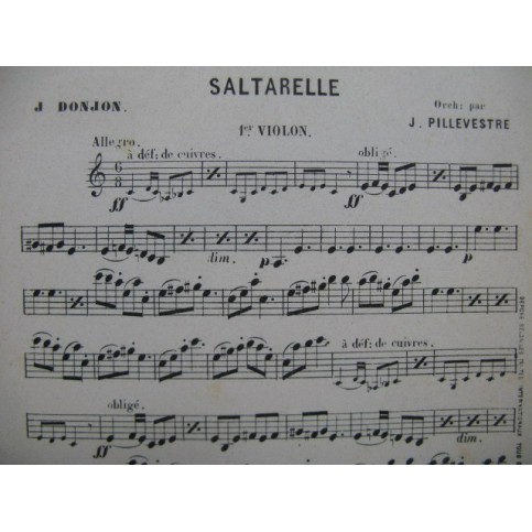 DONJON J. Saltarelle Orchestre