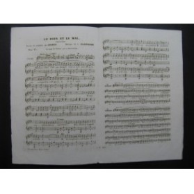 CLAPISSON Louis Le Bien et le Mal Chant Guitare 1853
