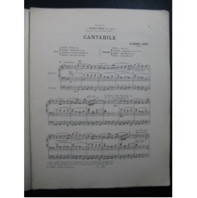 LORET Clément Cantabile Orgue ca1900