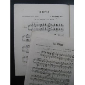 LEFÉBURE-WÉLY Le Défilé 2 Pianos 4 mains ca1880