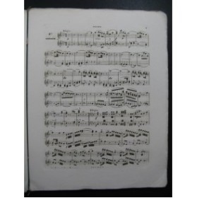 MOZART W. A. Quatre Sonates Piano 4 mains ca1850