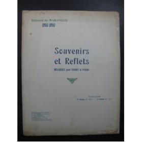 DE MARANGUE Edouard Souvenirs et Reflets 2e Volume Chant Piano