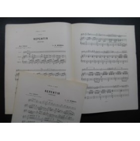 DUMAS E. Repentir Offertoire Violon Piano ou Orgue 1890