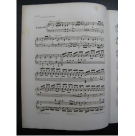BEETHOVEN Sonate op 2 No 3 Piano 1863