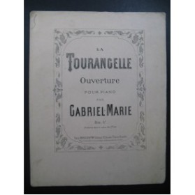 MARIE GABRIEL La Tourangelle Piano XIXe siècle