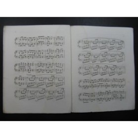 SCHULHOFF Jules Chanson des Paysans de Bohême Piano XIXe siècle