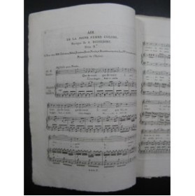 BOIELDIEU Adrien La Jeune Femme Colère No 6 Air Chant Piano ou Harpe 1805
