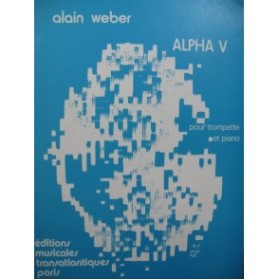 WEBER Alain Alpha V Trompette Piano 1981