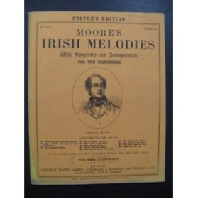 Moore's Irish Melodies 12 Pièces Chant Piano