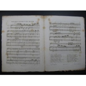 BRUGUIÈRE Edouard Faut bien savoir un peu mentir Chant Piano ou Harpe ca1830