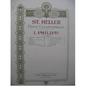 HELLER Stephen Aveu Piano 1903