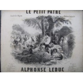 LEDUC Alphonse Le Petit Pâtre Piano 1850