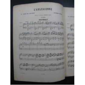 BIZET Georges L'Arlesienne 2e Suite Piano 4 mains ca1880