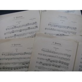 DEBUSSY Claude Quatuor No 1 Violon Alto Violoncelle 1950