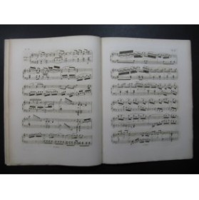 BEETHOVEN Sonate op 10 No 1 Piano 1863