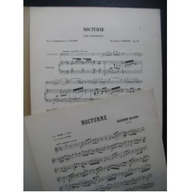 BILOIR Gustave Nocturne op 34 Violon Piano﻿