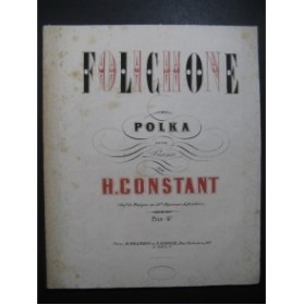 CONSTANT H. Folichone Piano ca1865
