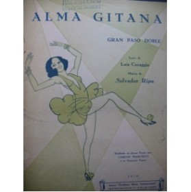 RIPU Salvador et CORAGGIO Luis Alma Gitana Piano 1932