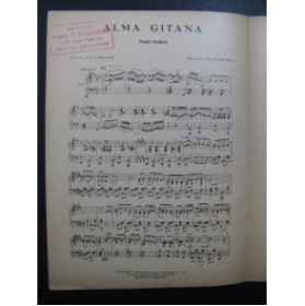 RIPU Salvador et CORAGGIO Luis Alma Gitana Piano 1932