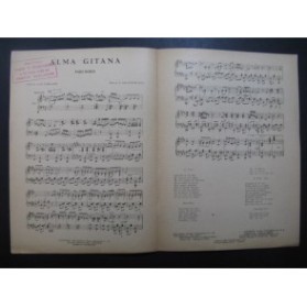 RIPU Salvador et CORAGGIO Luis Alma Gitana Piano 1932