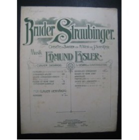 EYSLER Edmund Bruder Straubinger Piano