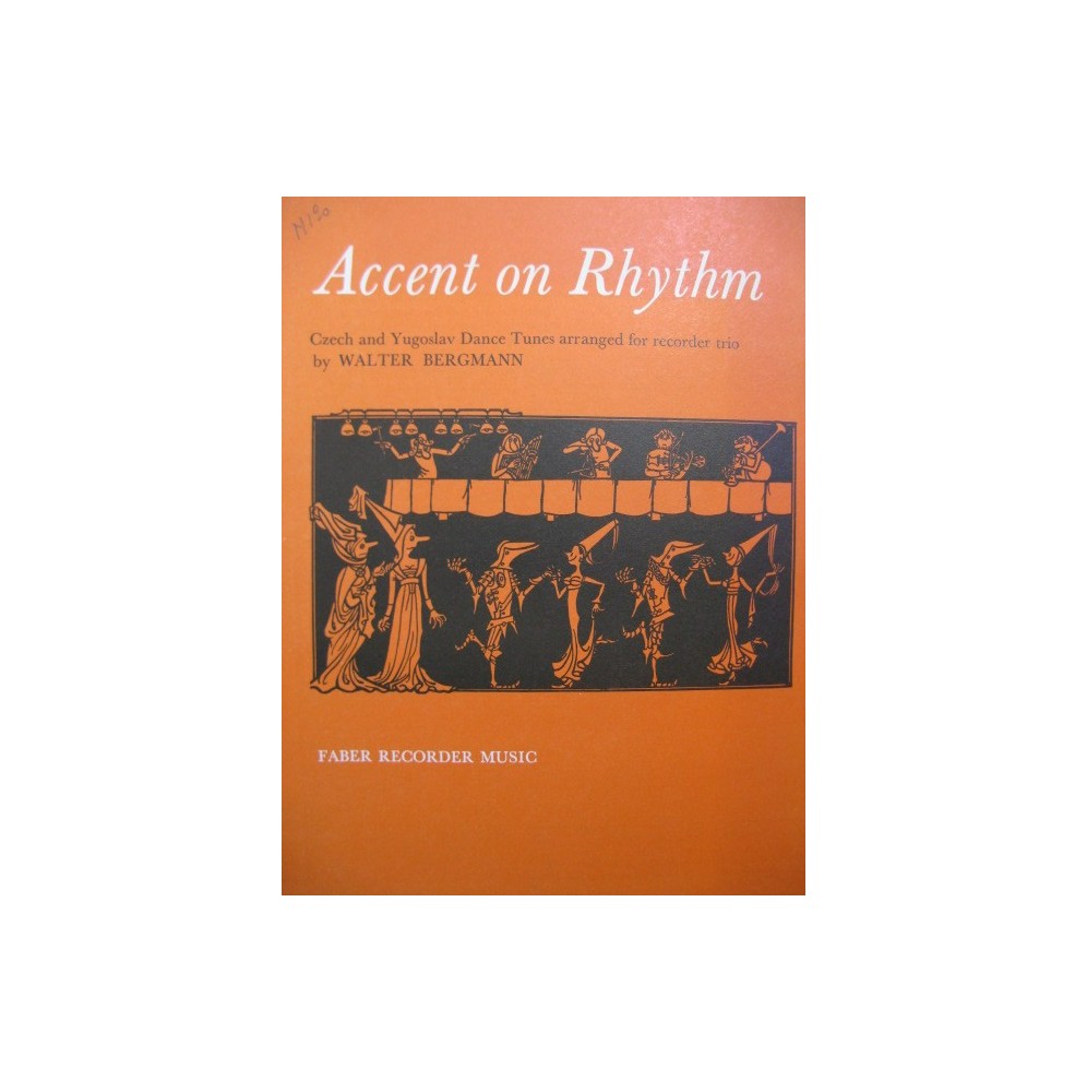 Accent on Rhythm Czech and Yugoslav Dance Trio Flûte à bec 1969