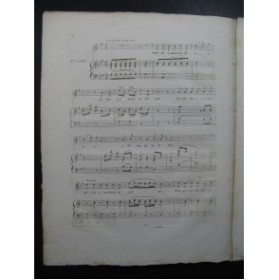 ISOUARD Nicolo Joconde No 4 Chant Piano ou Harpe ca1814