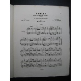 THOMAS Ambroise Hamlet La Fête du Printemps No 6 Piano 4 mains  ca1880