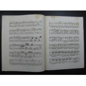 CRAMER Henri Mélange sur les Diamans de la Couronne Piano XIXe siècle