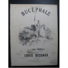 DESSAUX Louis Bucéphale Piano XIXe siècle