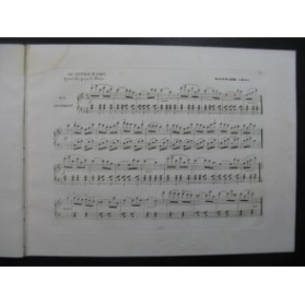 WOLFRAMM CARON G. Le Retour au Pays Piano XIXe siècle